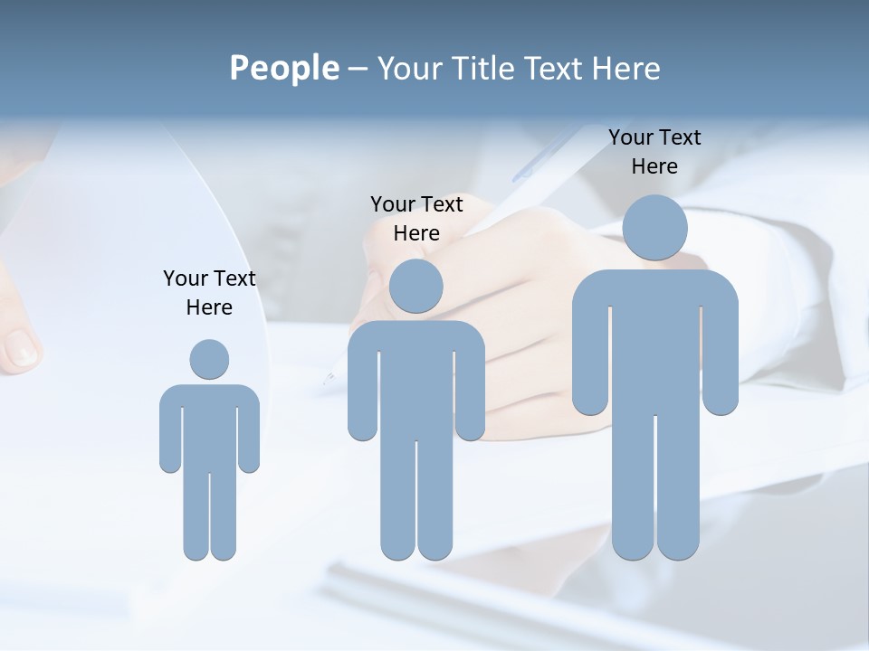 Manager Law Tablet PowerPoint Template