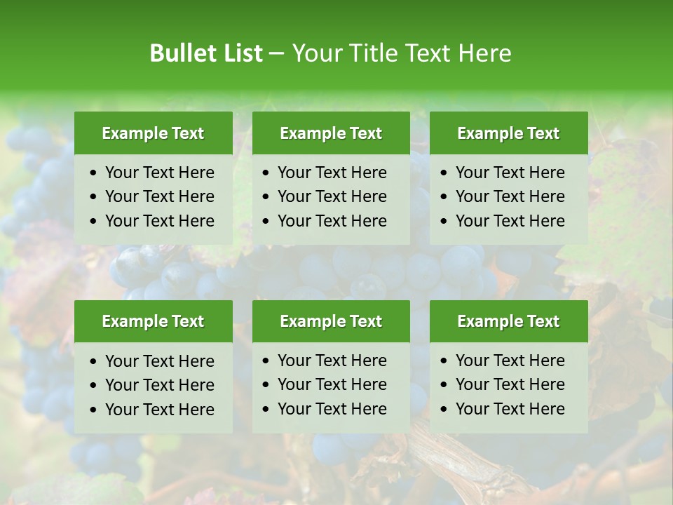 Variety Sweet Mendoza PowerPoint Template