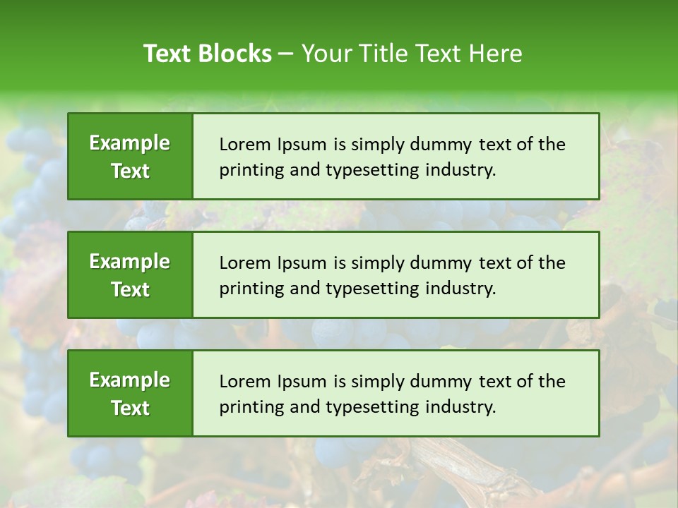 Variety Sweet Mendoza PowerPoint Template