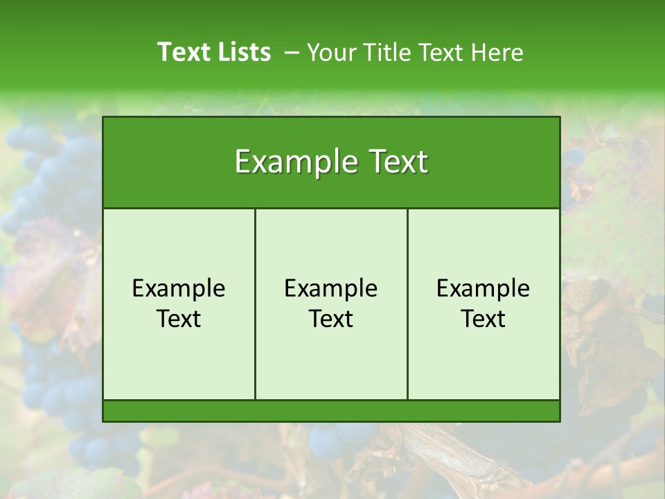 Variety Sweet Mendoza PowerPoint Template