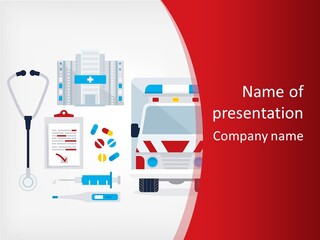 Icons Doctor Pill PowerPoint Template