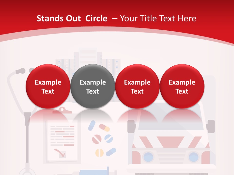 Icons Doctor Pill PowerPoint Template