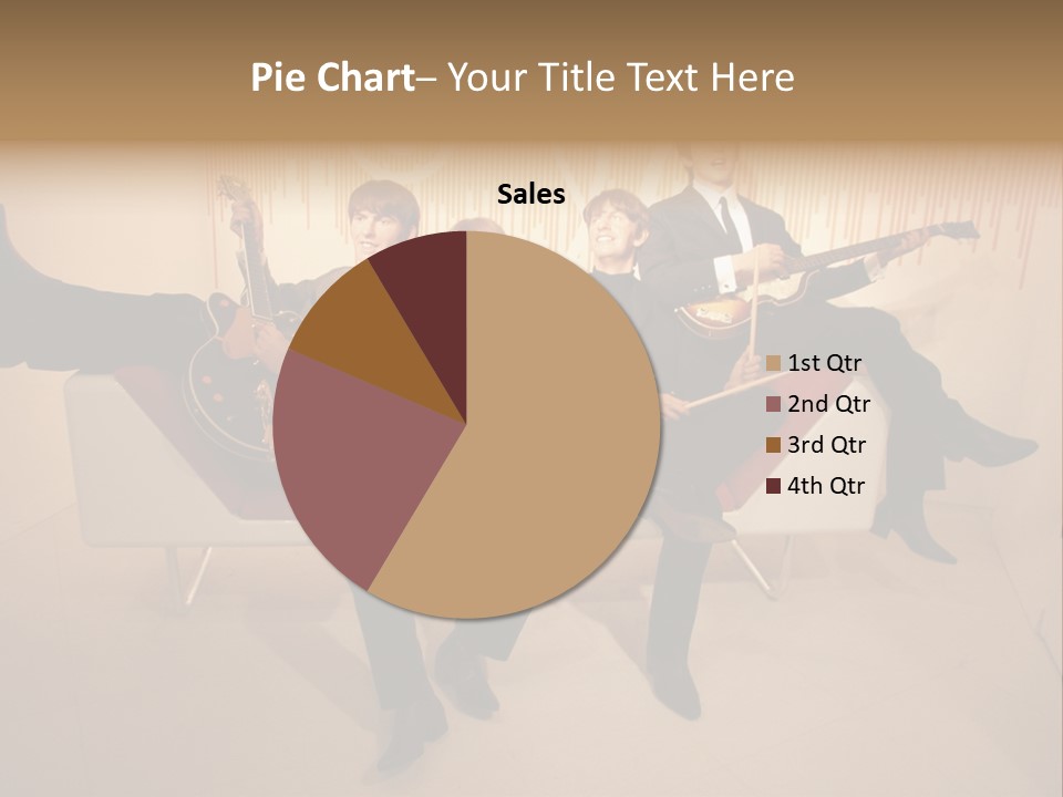 Young Mitte Wax Figure PowerPoint Template