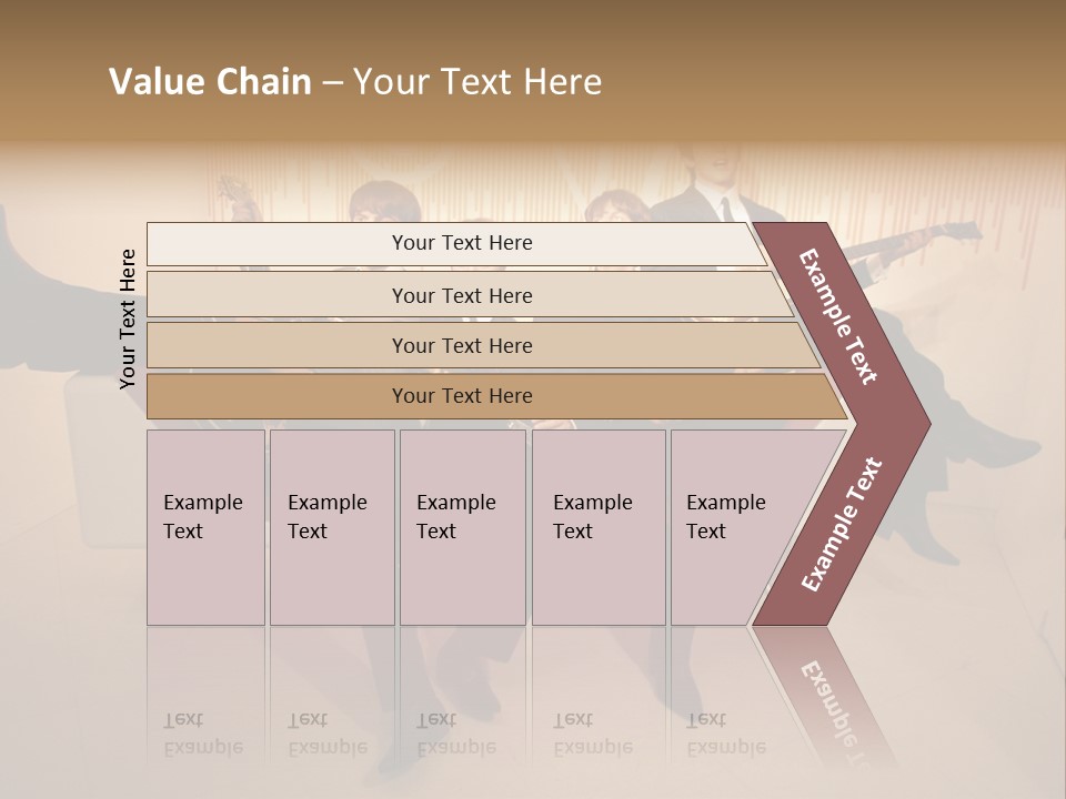 Young Mitte Wax Figure PowerPoint Template