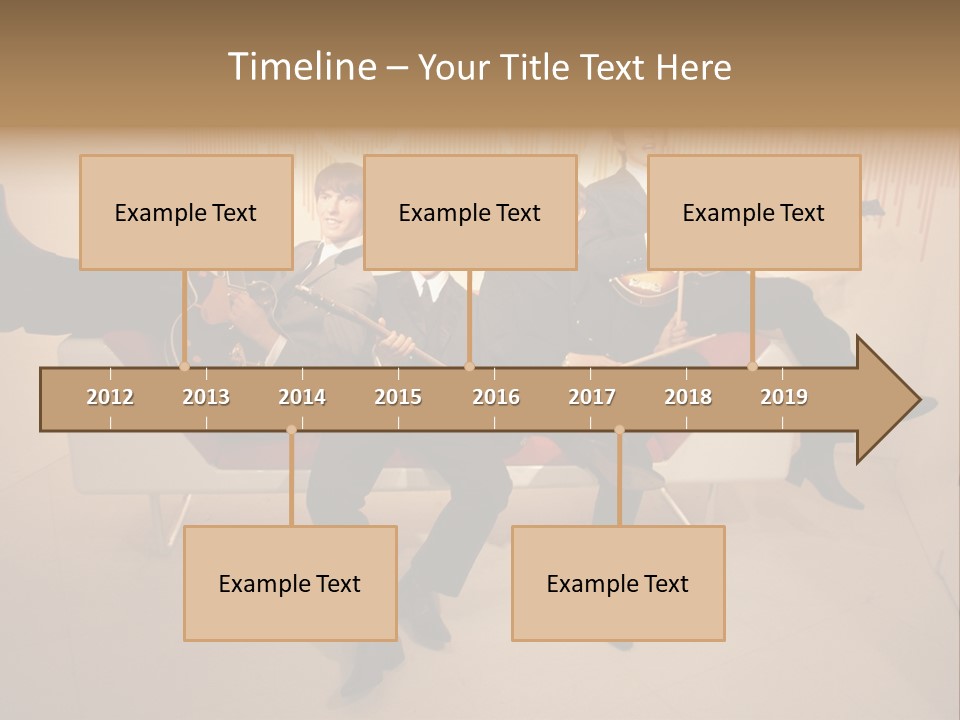 Young Mitte Wax Figure PowerPoint Template