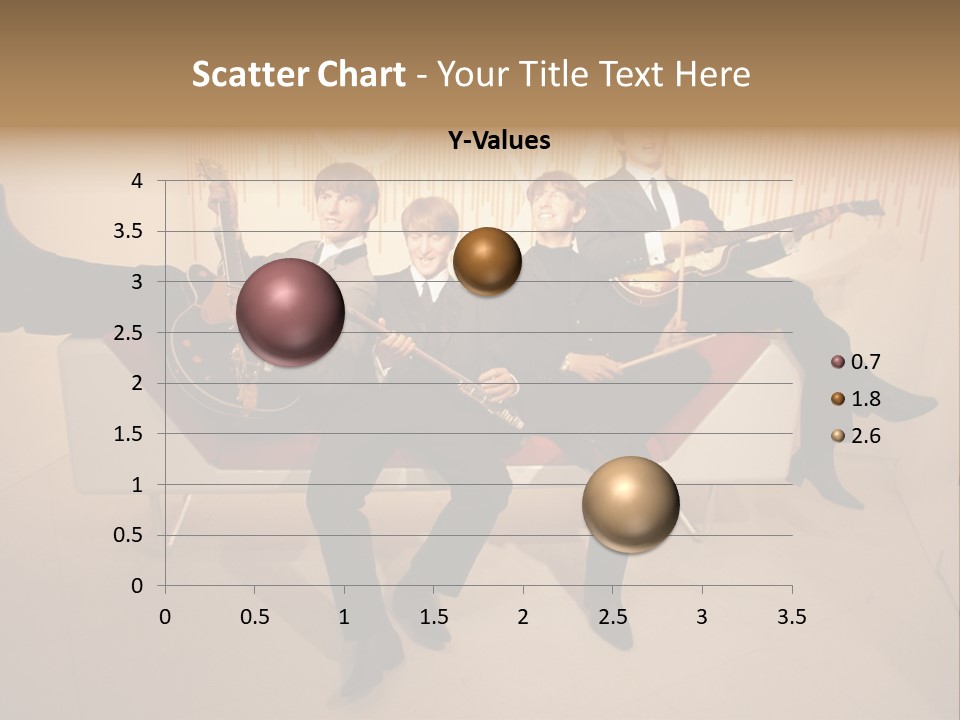 Young Mitte Wax Figure PowerPoint Template