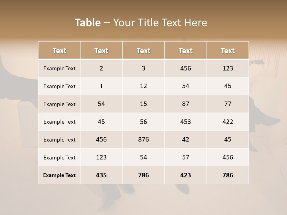 Young Mitte Wax Figure PowerPoint Template