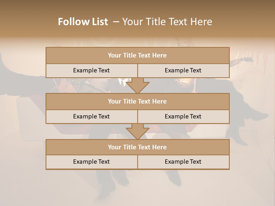 Young Mitte Wax Figure PowerPoint Template