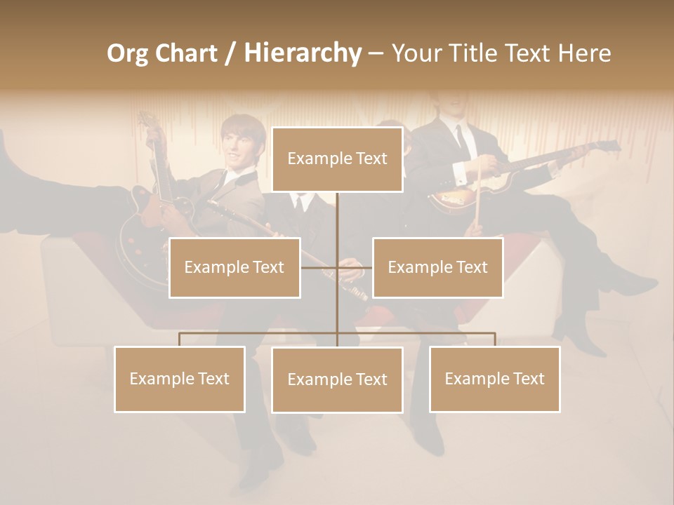 Young Mitte Wax Figure PowerPoint Template