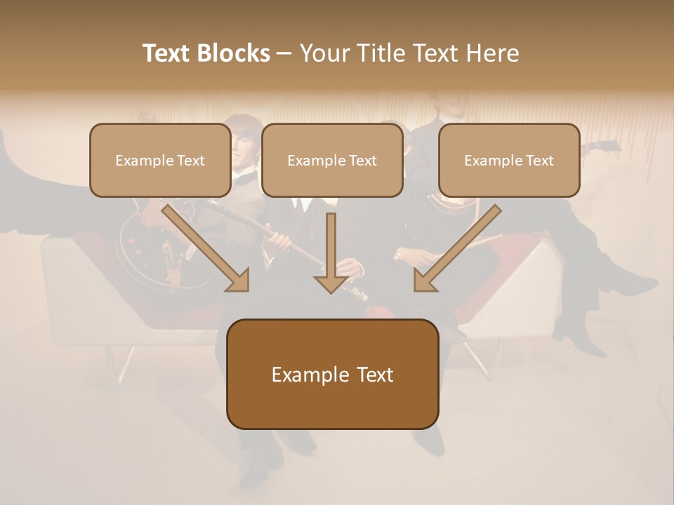 Young Mitte Wax Figure PowerPoint Template