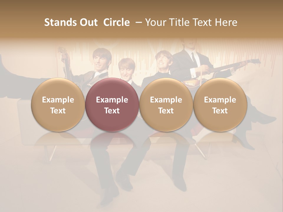 Young Mitte Wax Figure PowerPoint Template