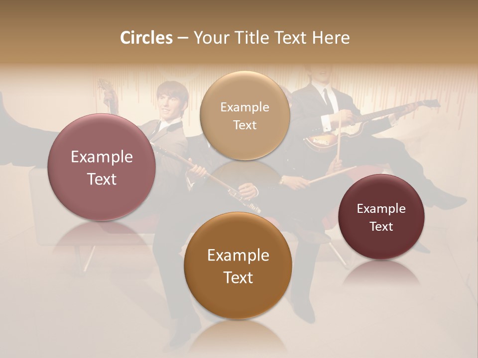 Young Mitte Wax Figure PowerPoint Template