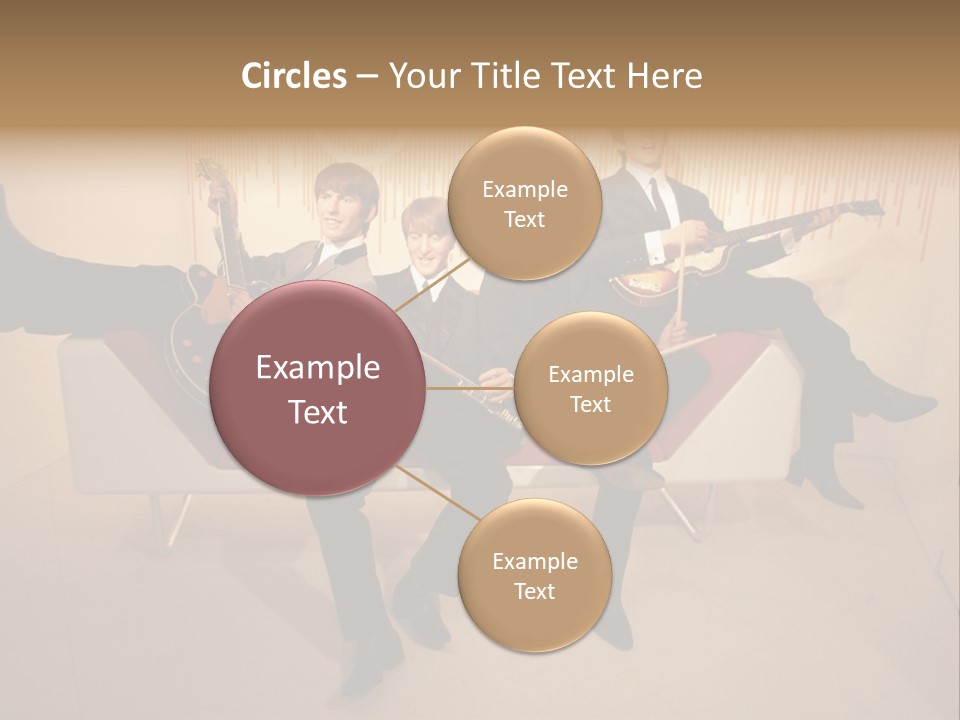 Young Mitte Wax Figure PowerPoint Template