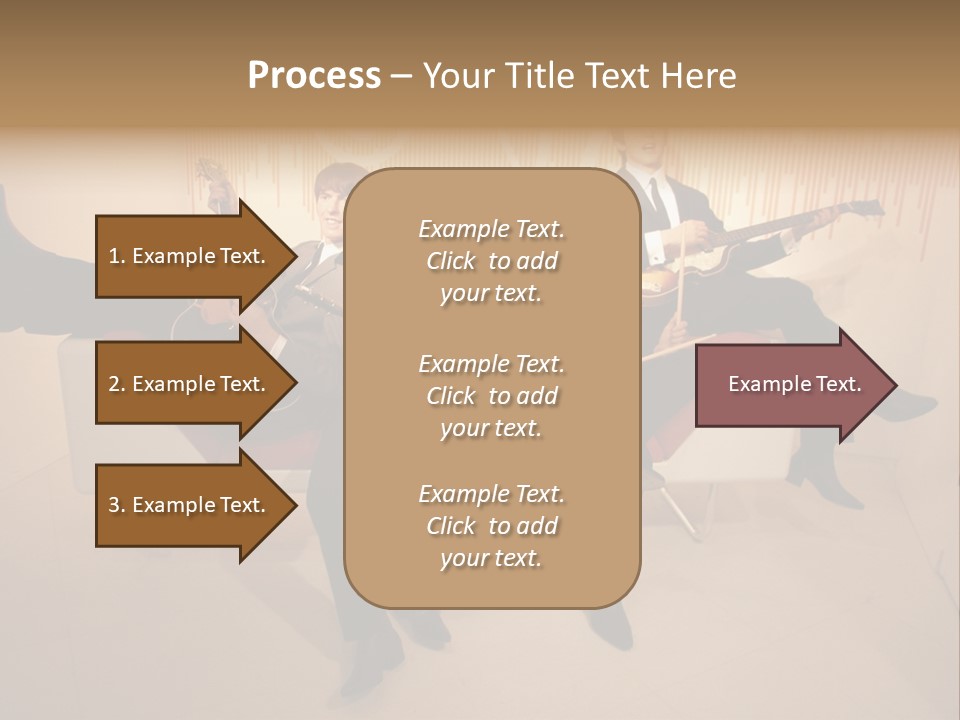 Young Mitte Wax Figure PowerPoint Template