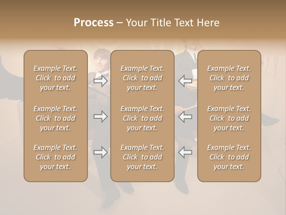 Young Mitte Wax Figure PowerPoint Template