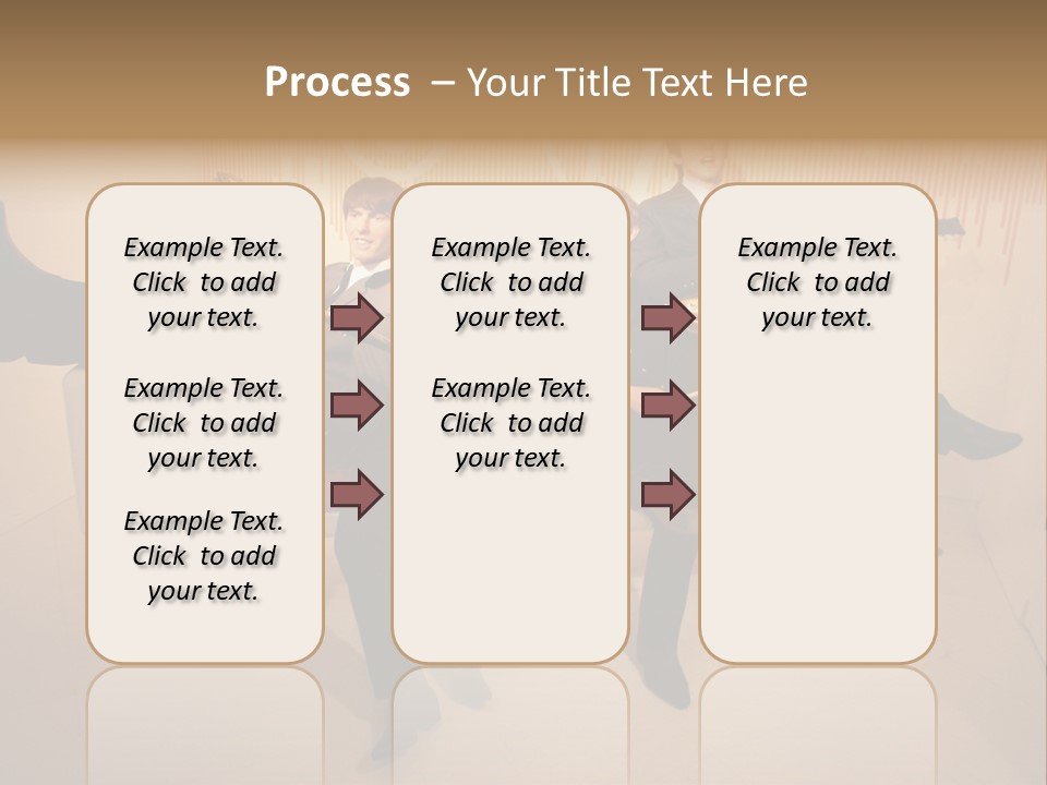 Young Mitte Wax Figure PowerPoint Template