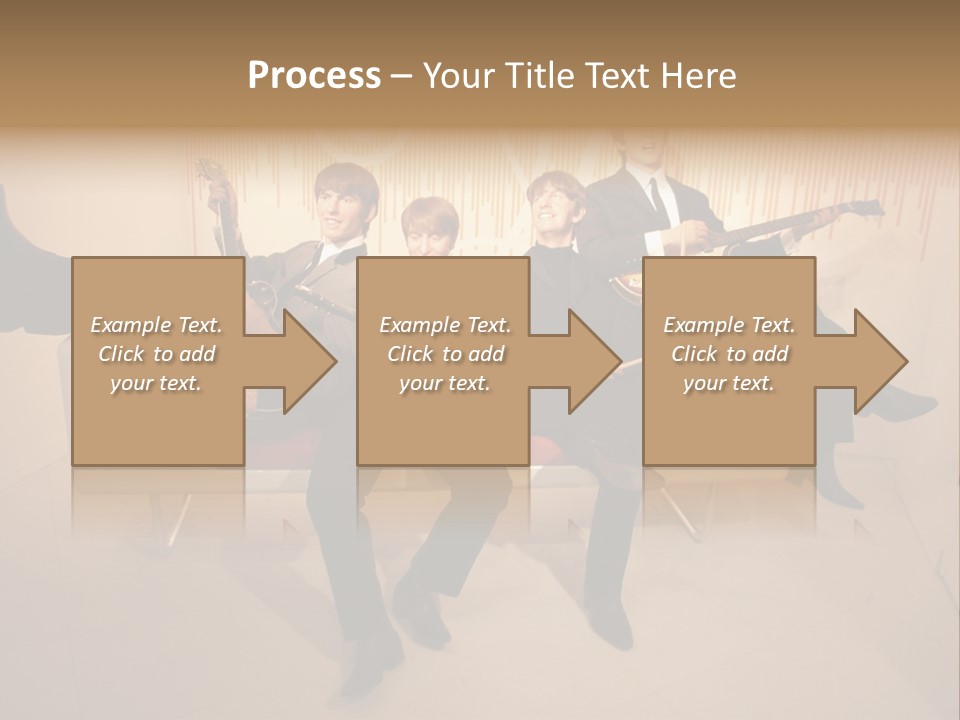 Young Mitte Wax Figure PowerPoint Template