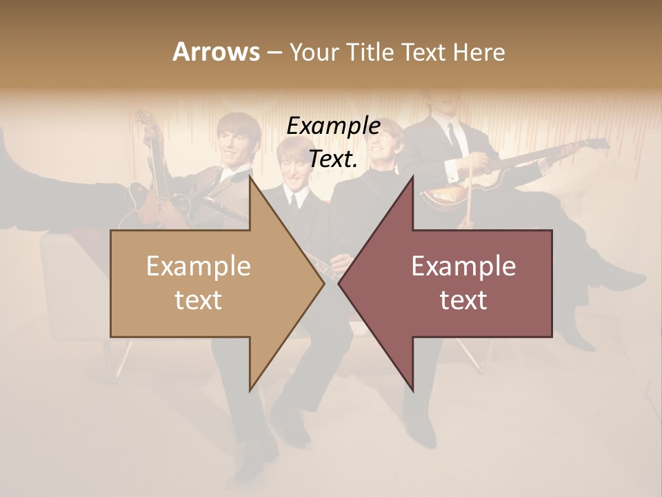 Young Mitte Wax Figure PowerPoint Template