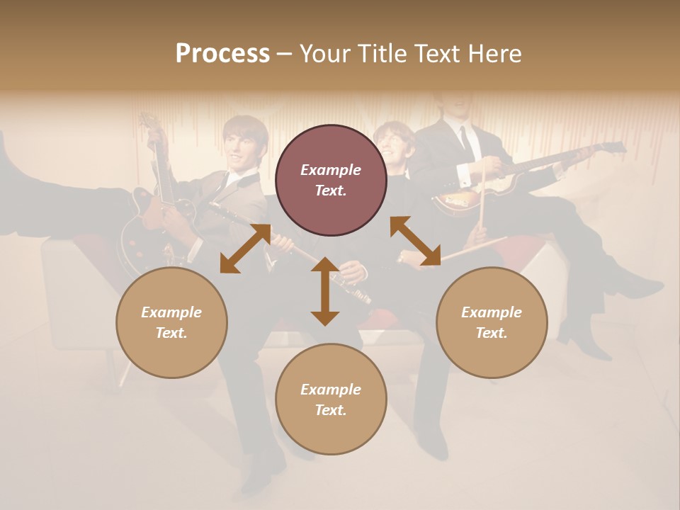 Young Mitte Wax Figure PowerPoint Template