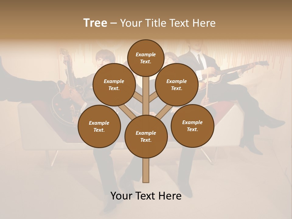 Young Mitte Wax Figure PowerPoint Template