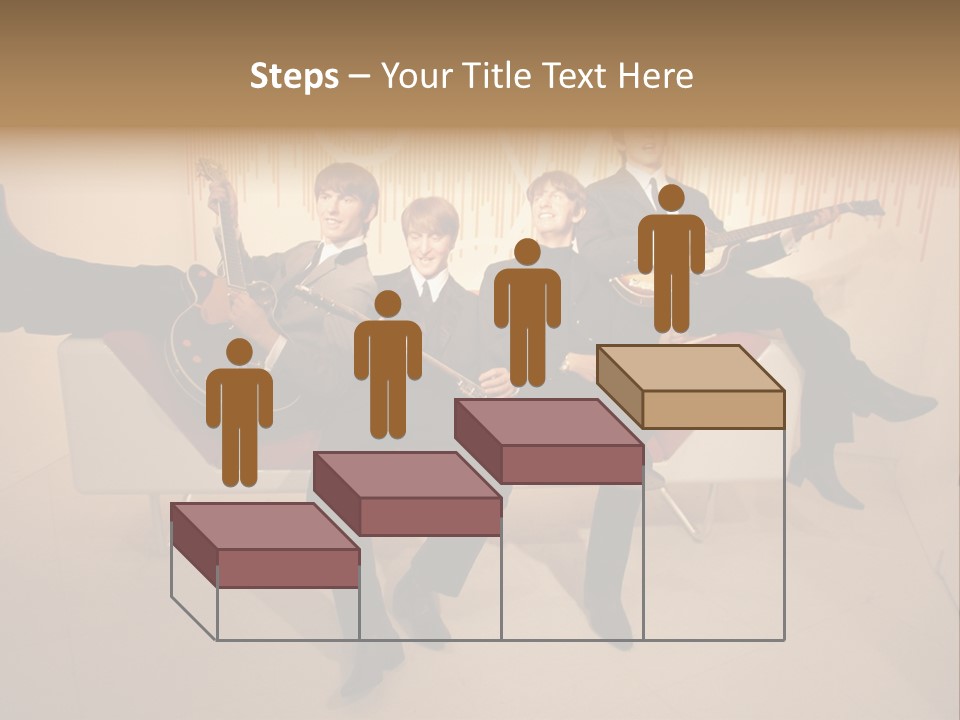 Young Mitte Wax Figure PowerPoint Template