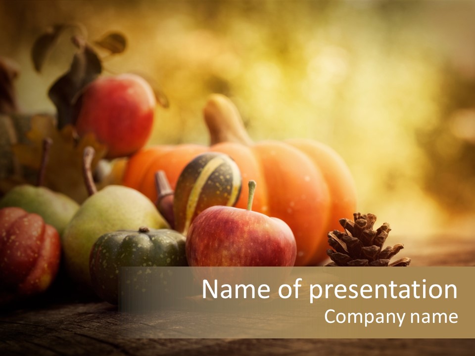 Plant Nature Fresh PowerPoint Template