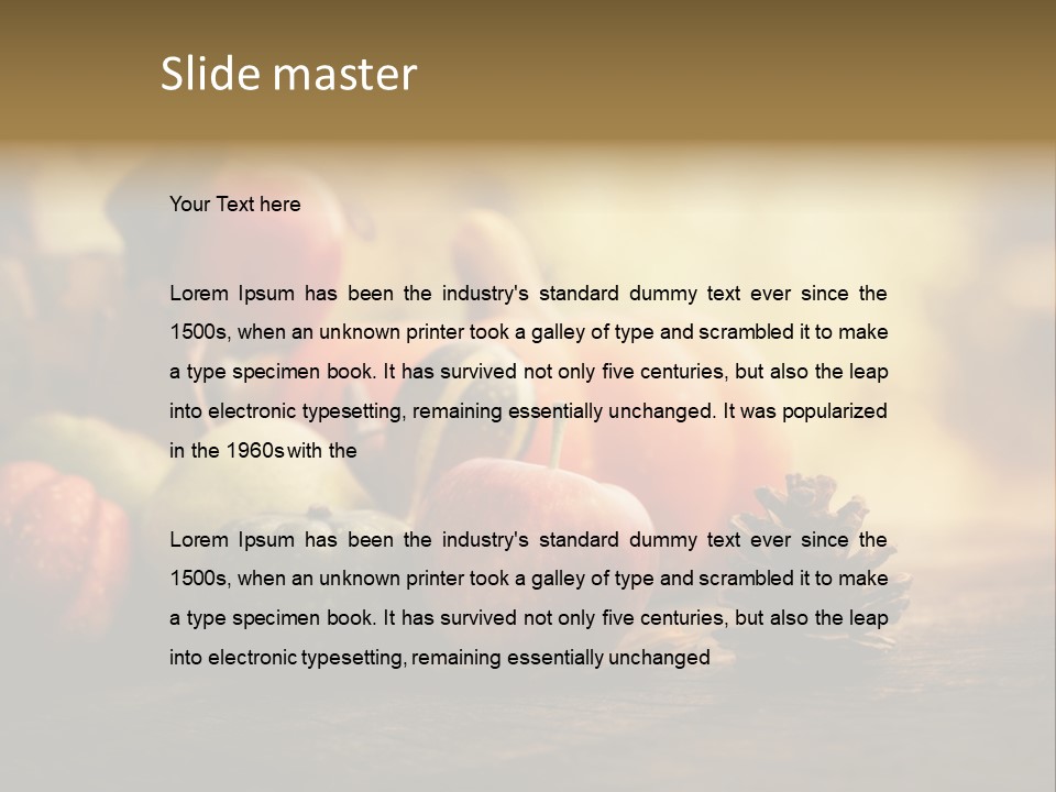 Plant Nature Fresh PowerPoint Template