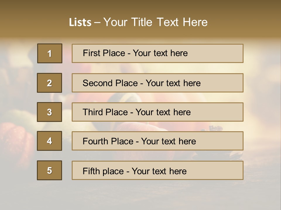 Plant Nature Fresh PowerPoint Template