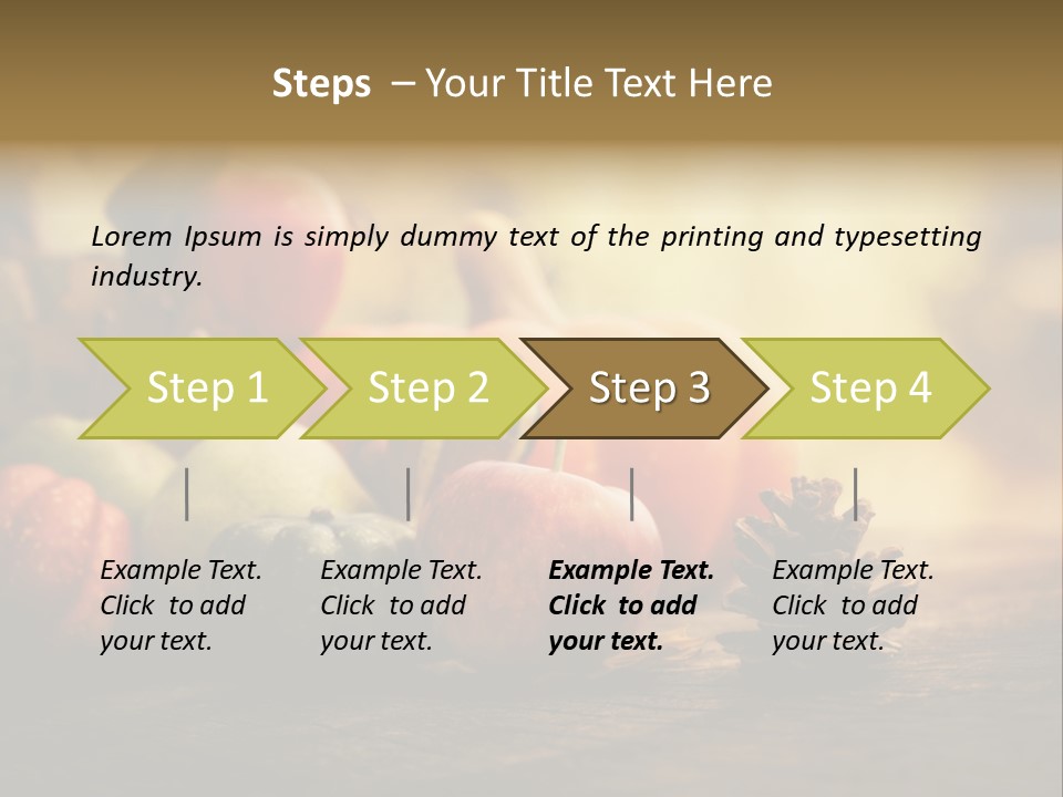 Plant Nature Fresh PowerPoint Template