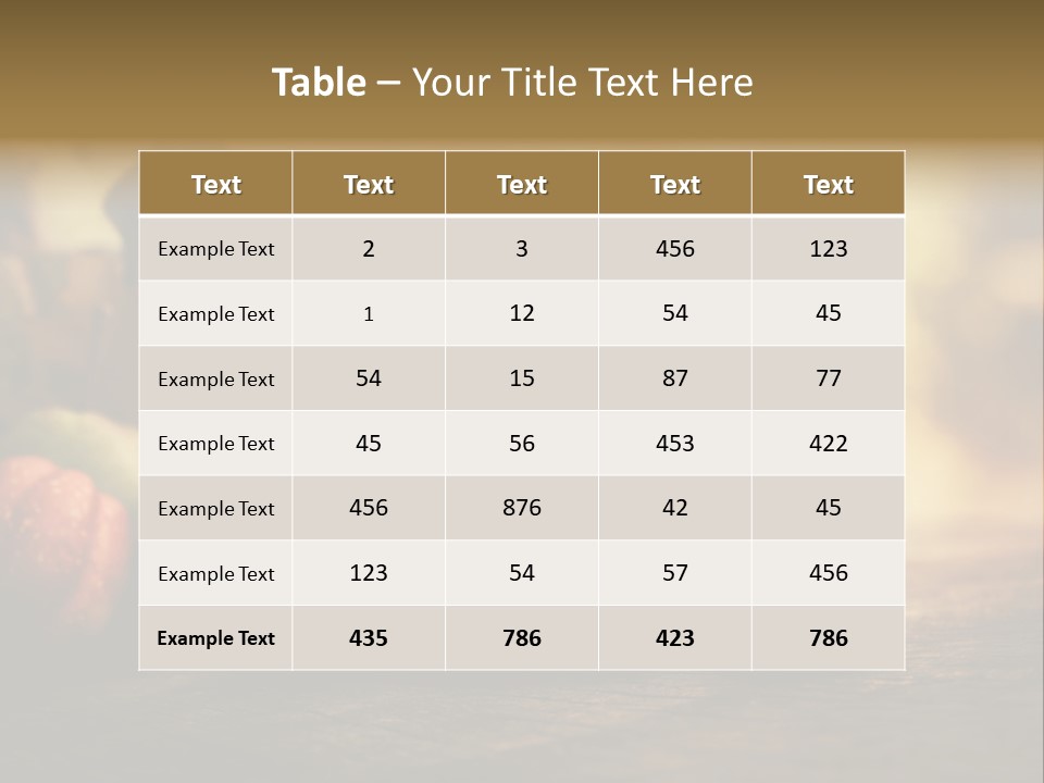Plant Nature Fresh PowerPoint Template