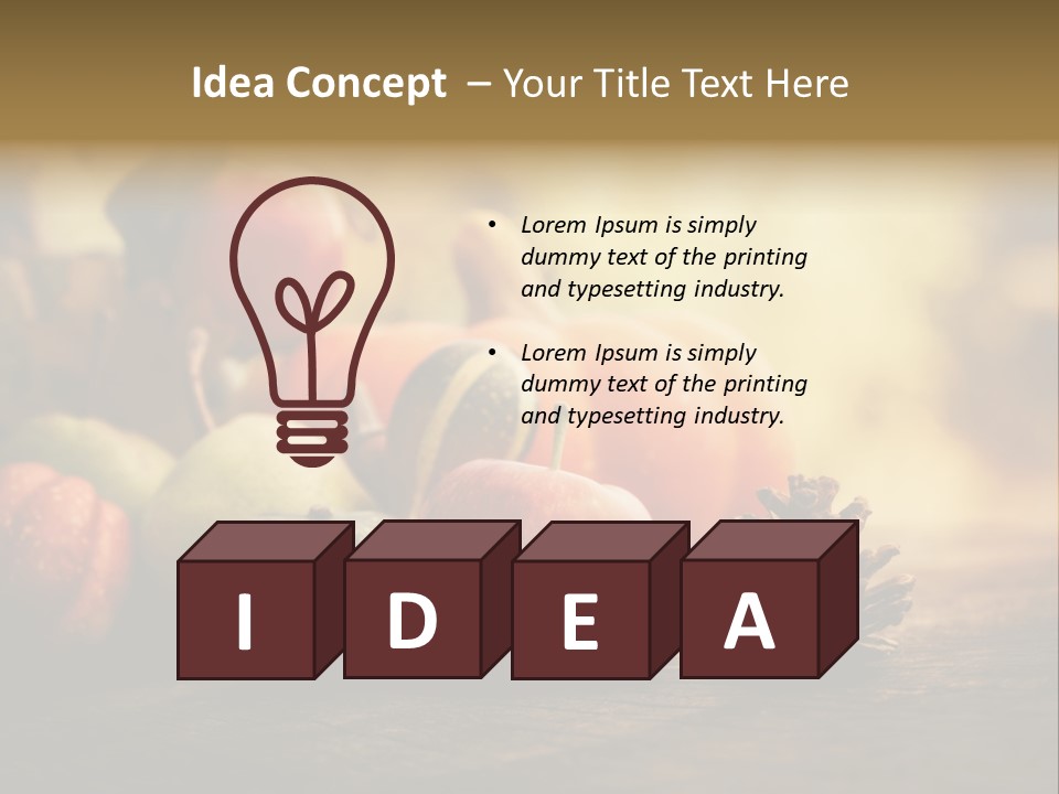 Plant Nature Fresh PowerPoint Template