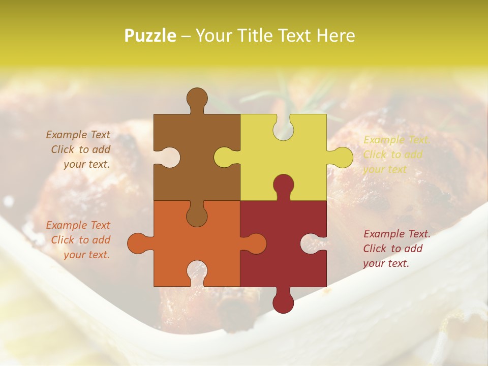 Tomato Close Supper PowerPoint Template