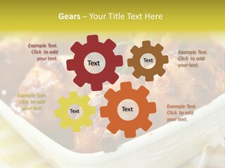 Tomato Close Supper PowerPoint Template