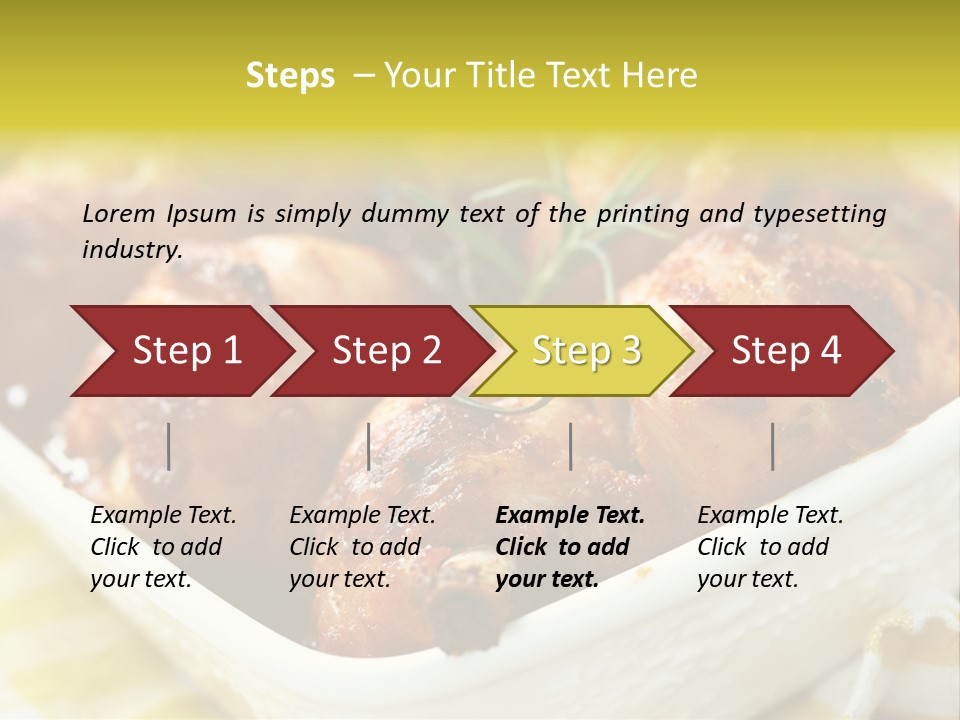 Tomato Close Supper PowerPoint Template