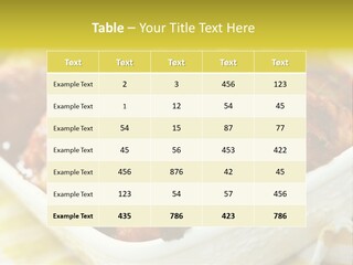 Tomato Close Supper PowerPoint Template
