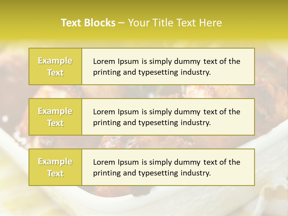 Tomato Close Supper PowerPoint Template
