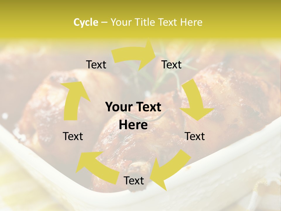 Tomato Close Supper PowerPoint Template