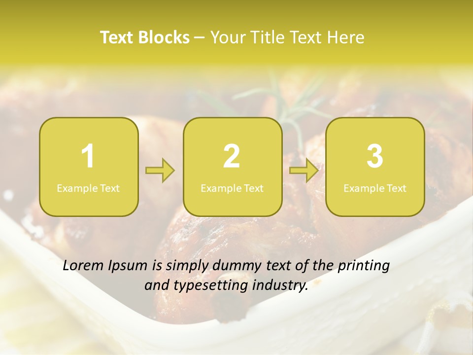 Tomato Close Supper PowerPoint Template