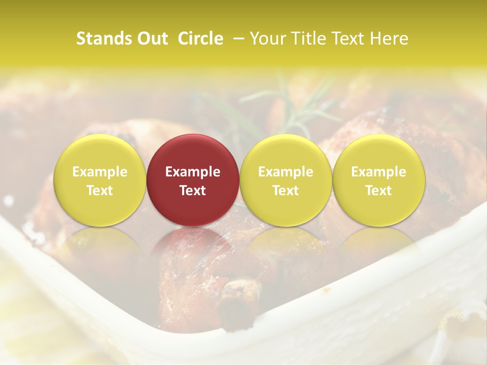 Tomato Close Supper PowerPoint Template