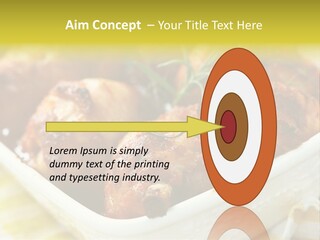 Tomato Close Supper PowerPoint Template