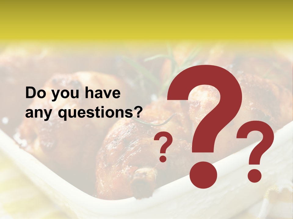 Tomato Close Supper PowerPoint Template