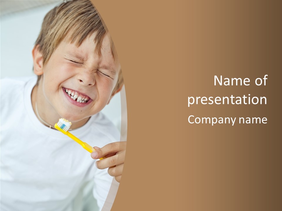 Hygiene Young Healthcare PowerPoint Template