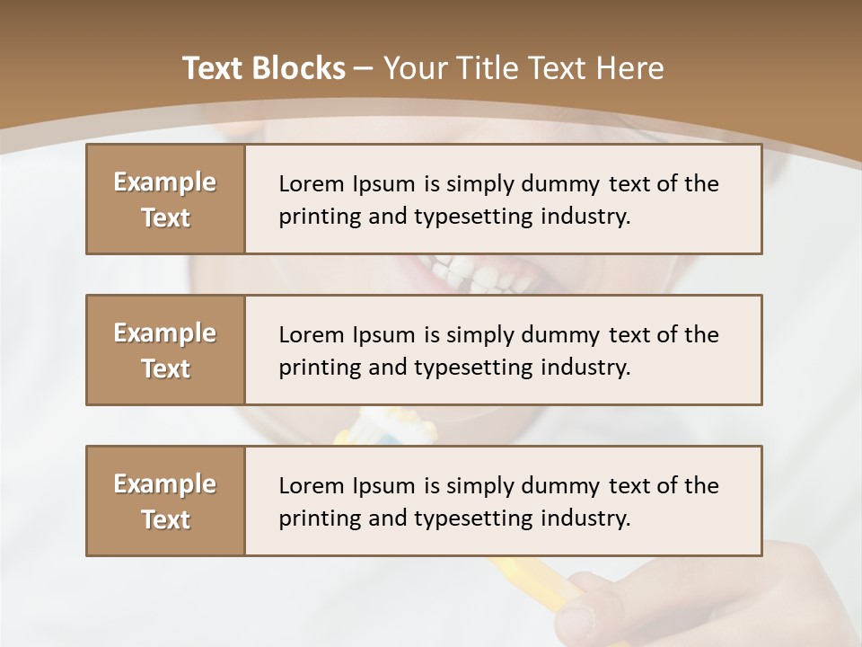 Hygiene Young Healthcare PowerPoint Template