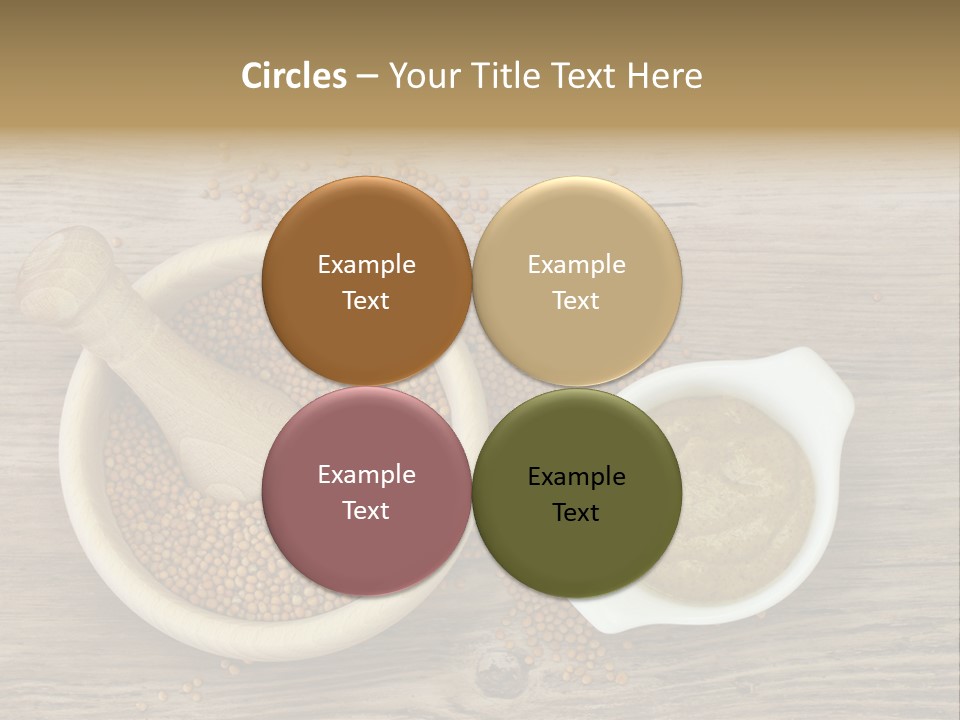 Bowl Hot Brown PowerPoint Template