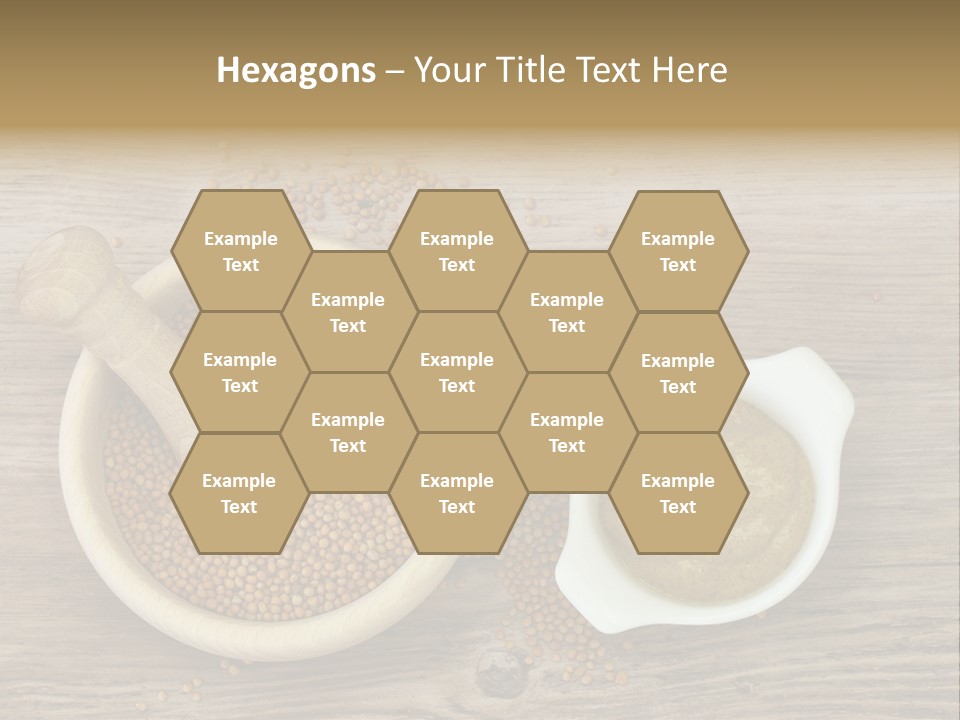 Bowl Hot Brown PowerPoint Template