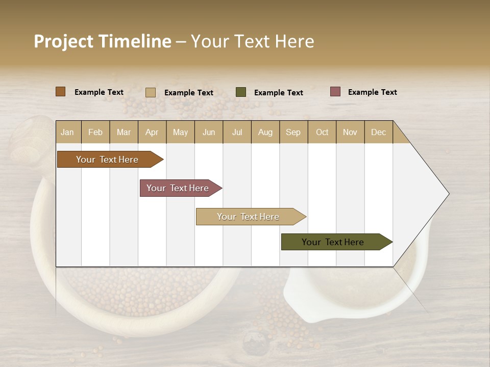Bowl Hot Brown PowerPoint Template