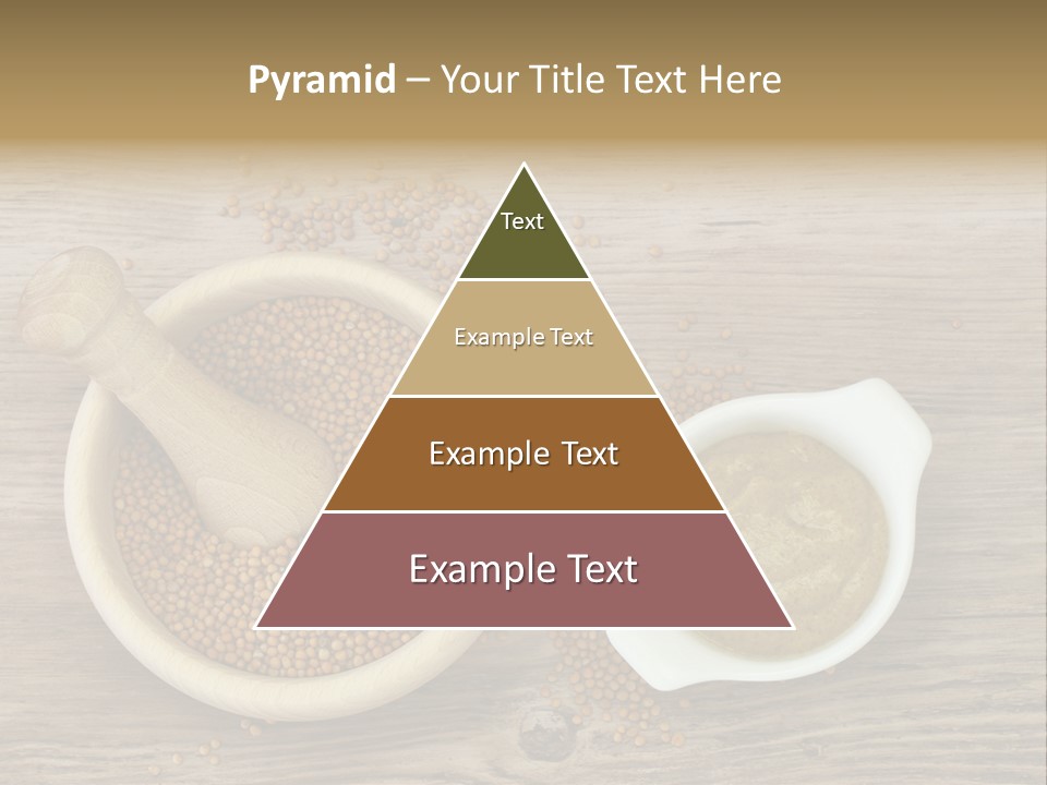 Bowl Hot Brown PowerPoint Template