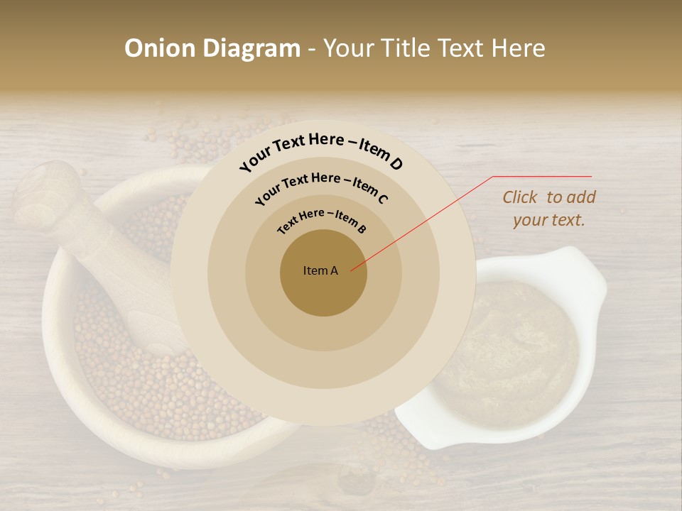Bowl Hot Brown PowerPoint Template