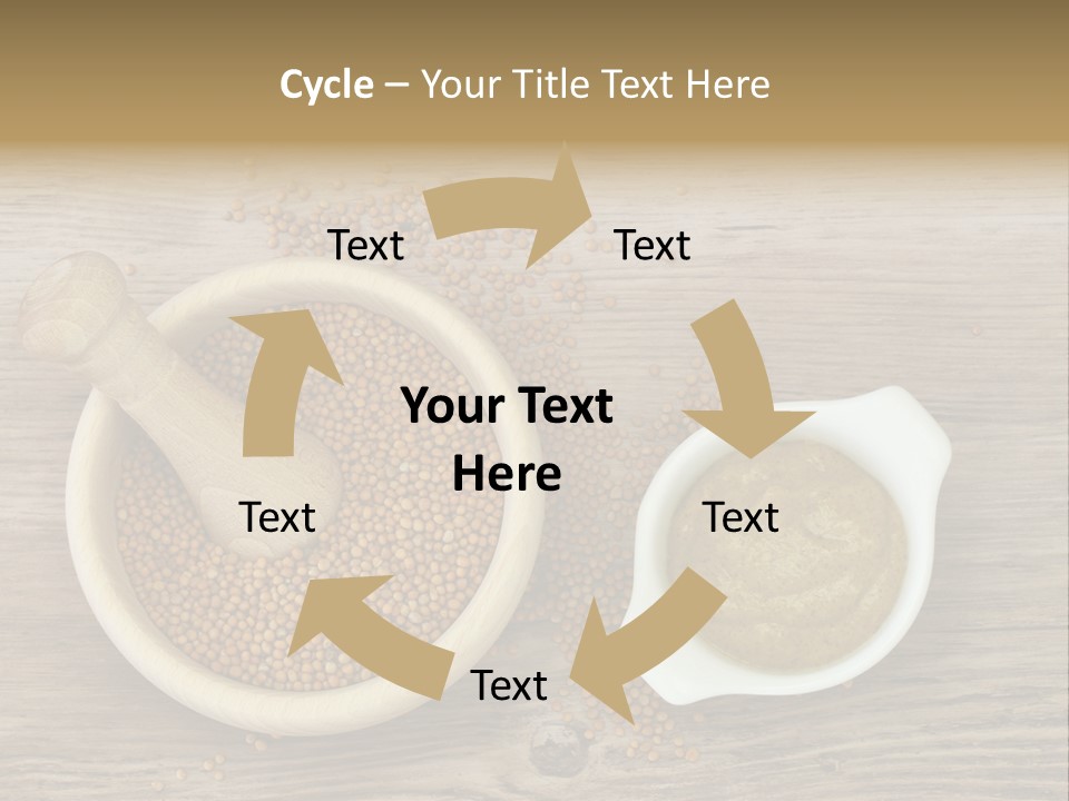 Bowl Hot Brown PowerPoint Template