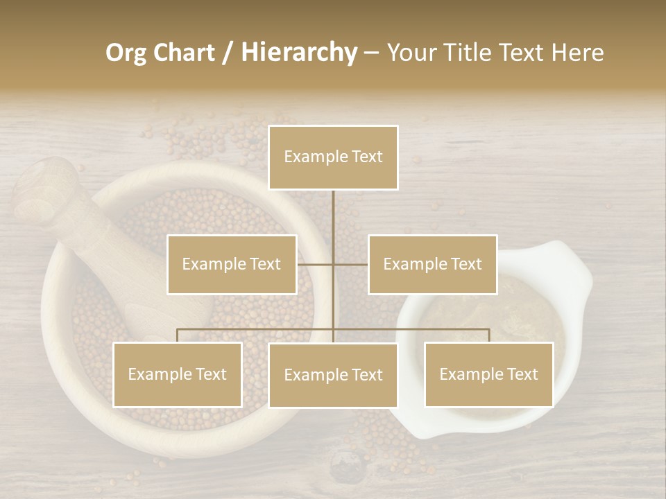 Bowl Hot Brown PowerPoint Template